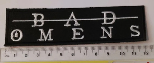 Bad omens logo patch - logo, shape