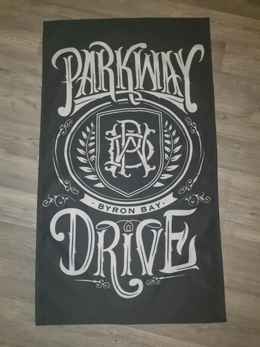 Parkway drive flag flagge - parkway,