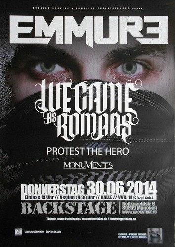 Emmure 2014 münchen orig - mÜnchen,